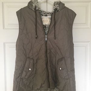 Altar’d State - Sherpa lined, gray vest